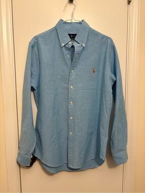 Ralph Lauren Light Blue Button-Down Dress Shirt